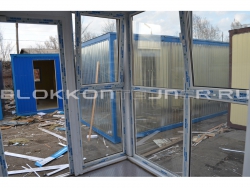 Блок-контейнер 4м, проходная, г.Ставрополь в Подгоренском